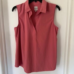 NIC+ZOE Women's Coral Sleeveless Blouse